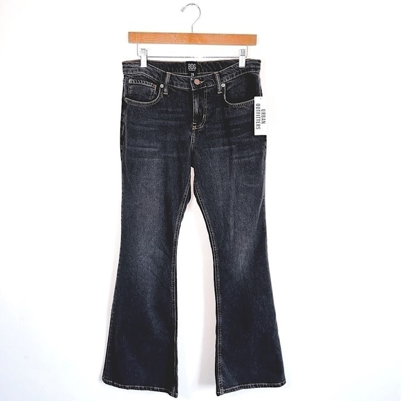 NWT BDG Urban Outfitters 9.25” Rise Gray Bootcut Flare Jeans - Picture 4 of 9